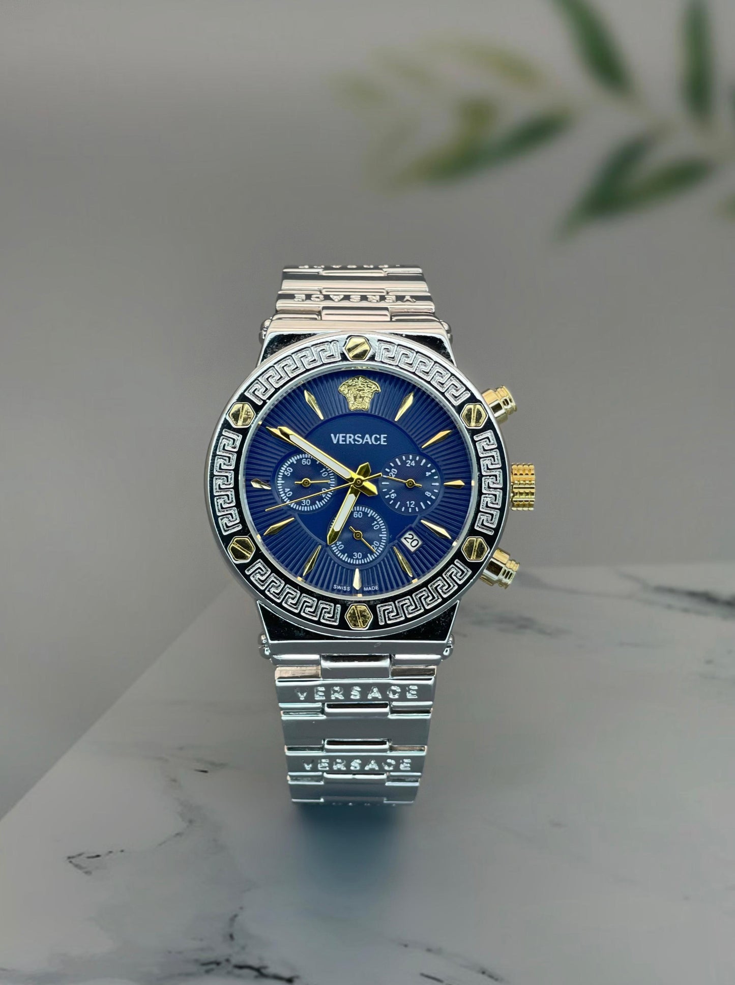 Versace Greca Logo Men’s Watch