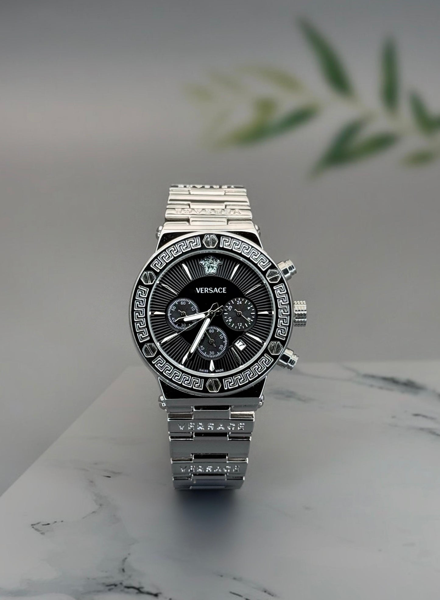 Versace Greca Logo Men’s Watch