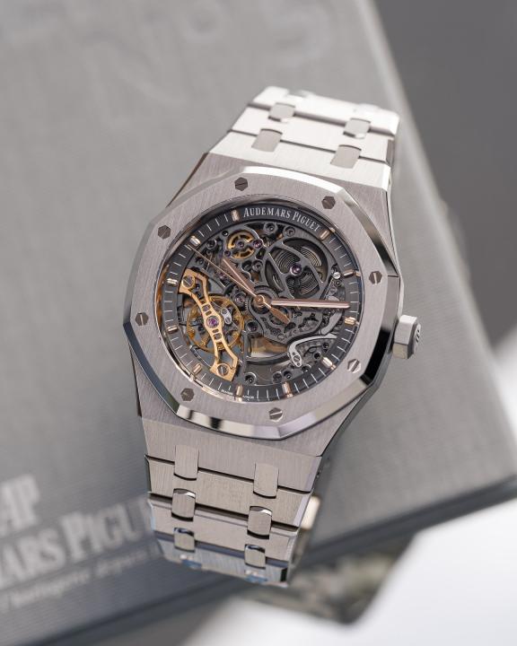 Audemars_piguet Royal Oak Skeleton Automatic Steel-Grey