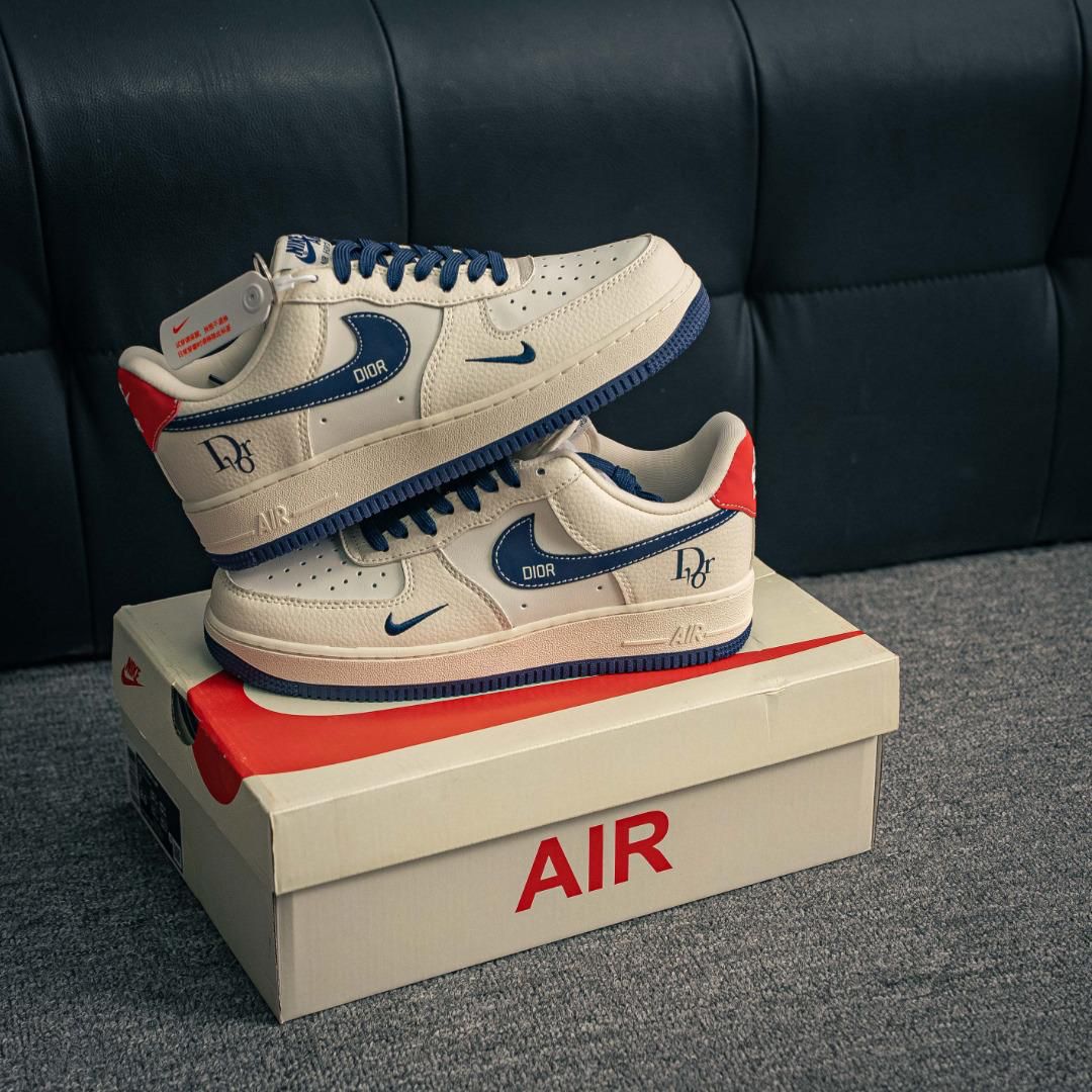 👑 Air Court 1 – Designer Collab Edition (1st Leather 🔥)