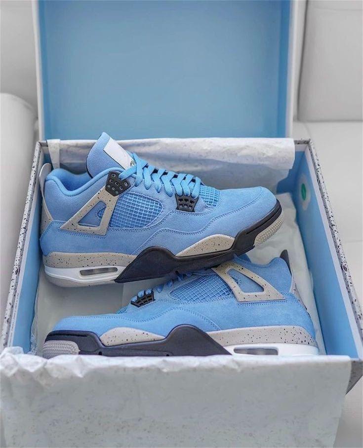 Air Jordan Retro 4 "University Blue UNC" ā Semi UA Drop