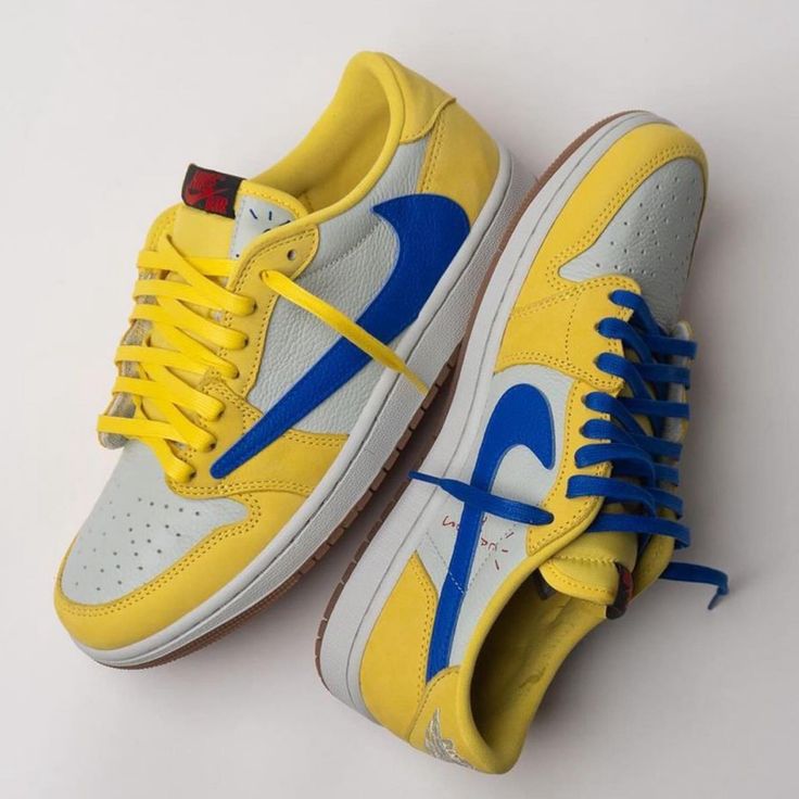 Air Jordan 1 Low X “Travis Scott Canary”