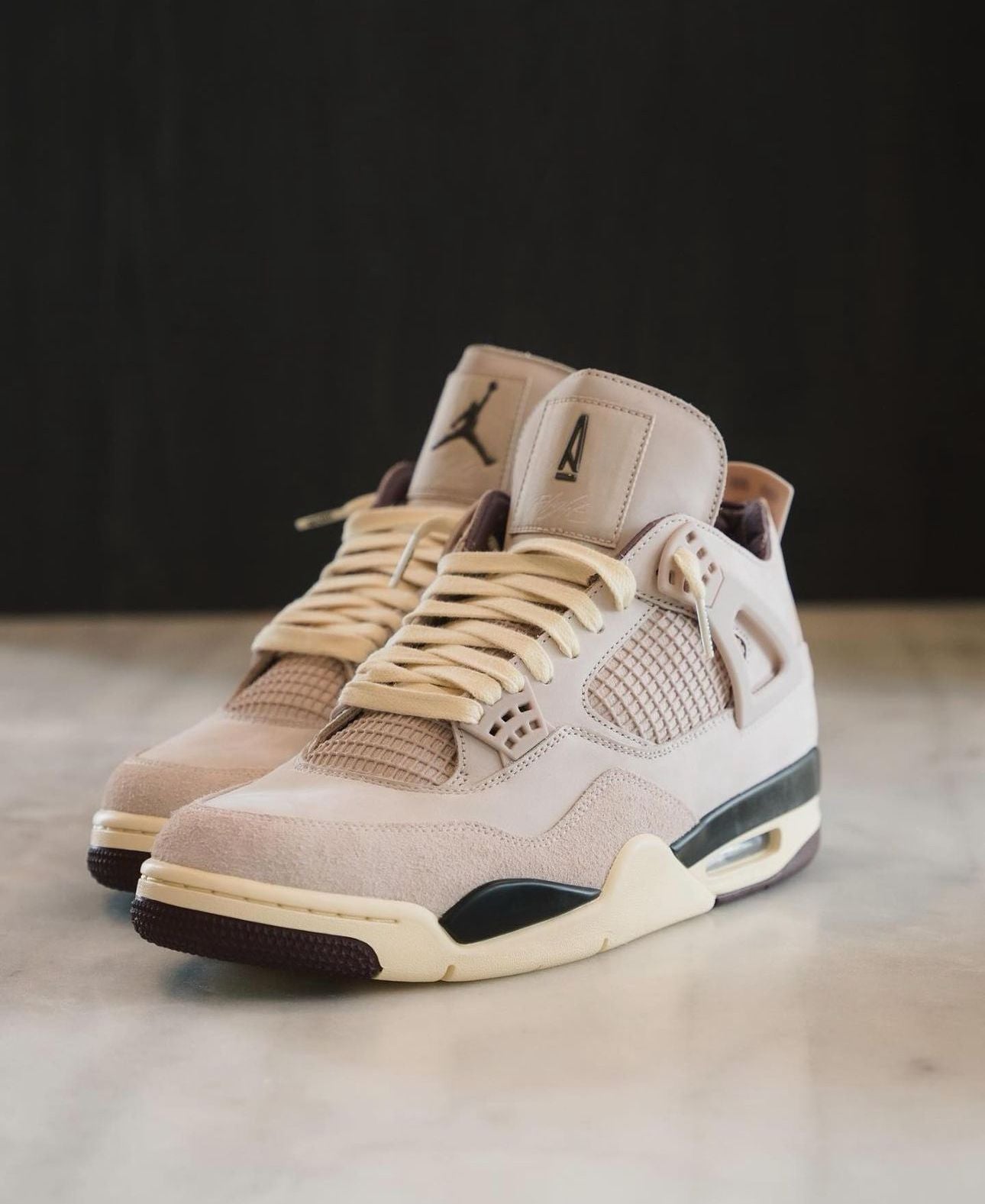 👑 Air Jordan 4 x A Ma Maniére – Luxury Street Fusion Drop