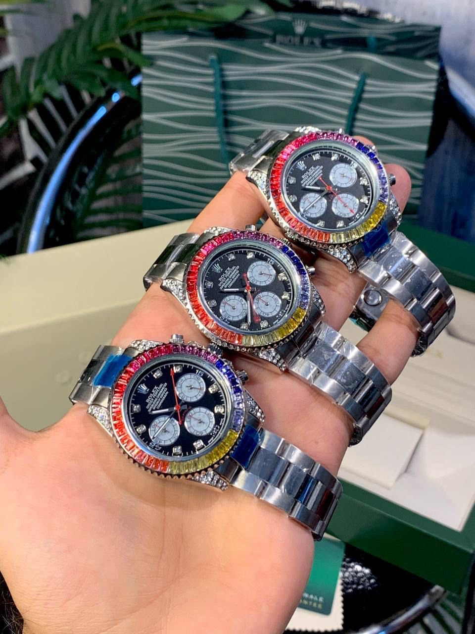 Rolex Cosmograph Daytona Rainbow Bezel