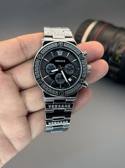 Versace Greca Logo Men’s Watch
