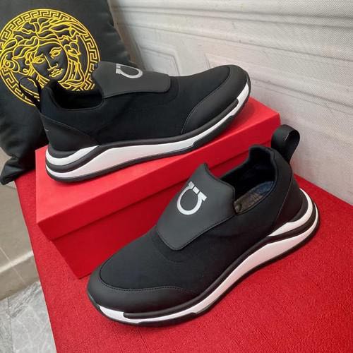 Salvatore Ferragamo Slip on Sneakers With Original Packaging