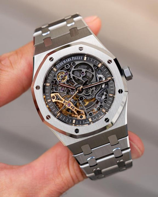 Audemars_piguet Royal Oak Skeleton Automatic Steel-Grey