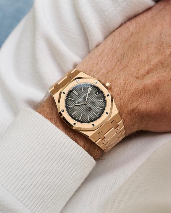 Audemars_piguet royal Oak Quartz Copper-BlackAsh