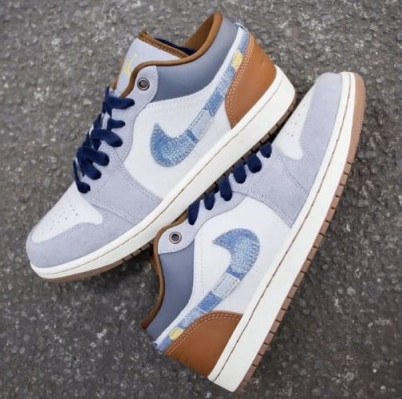Low SE Phantom | Repaired Denim Swoosh