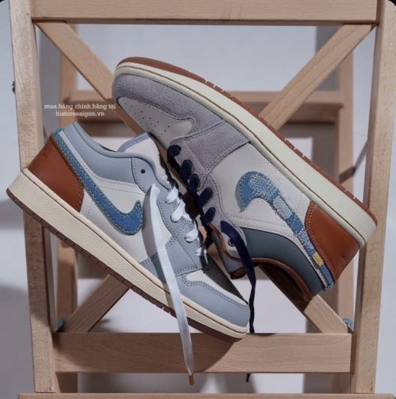 Low SE Phantom | Repaired Denim Swoosh