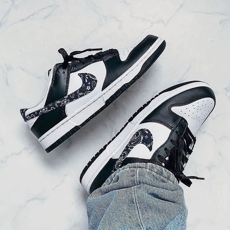 🖤 Dunk Low "Paisley Pack Black" – Unisex Premium Drop