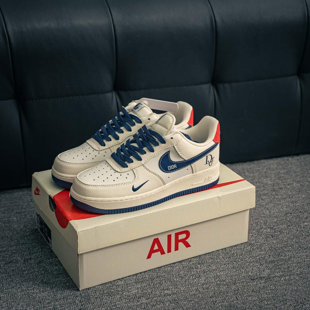 👑 Air Court 1 – Designer Collab Edition (1st Leather 🔥)