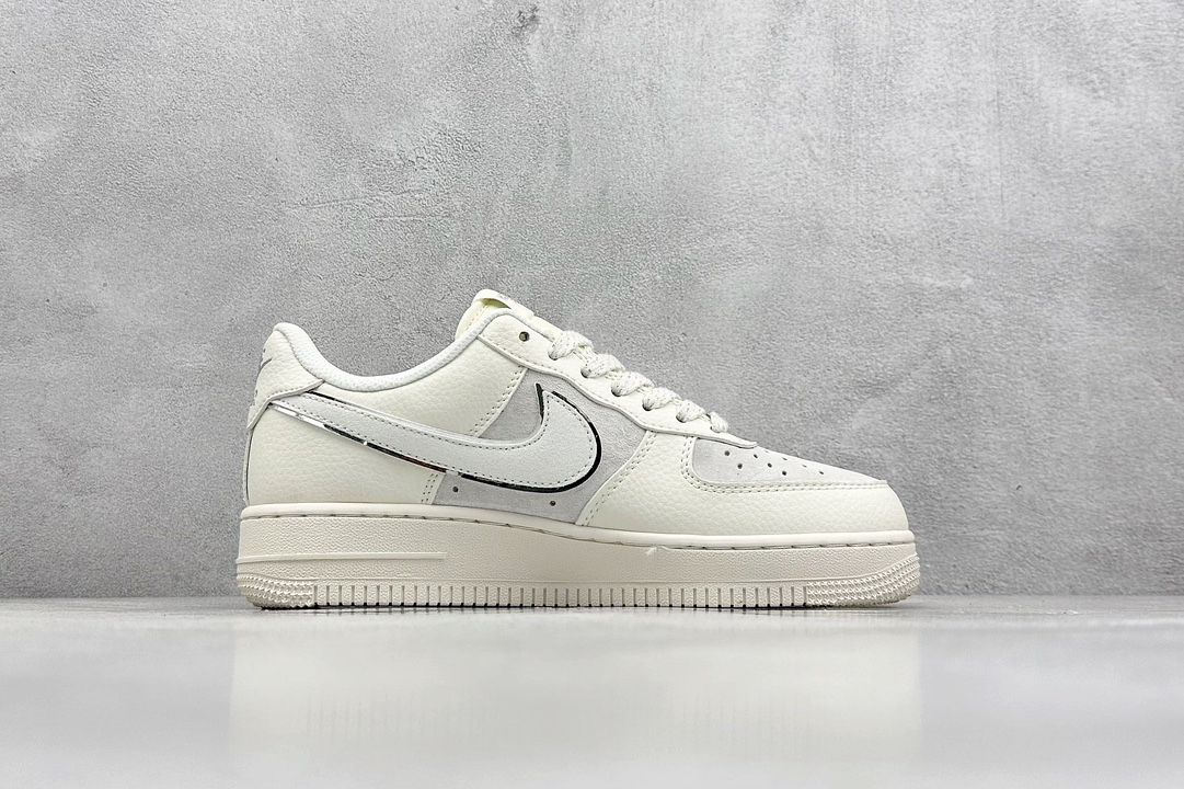 🏔️ AF1 Low "North Drift 2025" – White Beige Drop