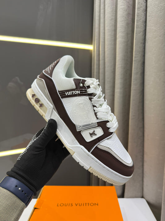 LV Street Style Trainer Mocha (Premium Quality)