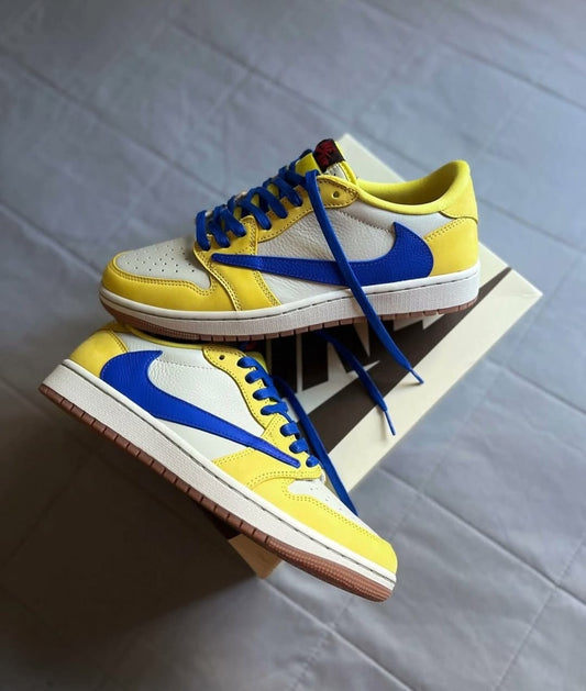 Air Jordan 1 Low X “Travis Scott Canary”