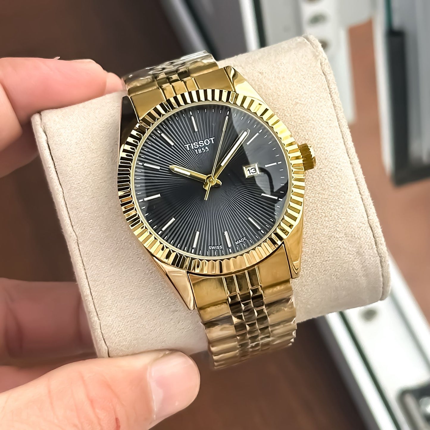Tissot Ballade 40mm Gold With Black Dial Store Article